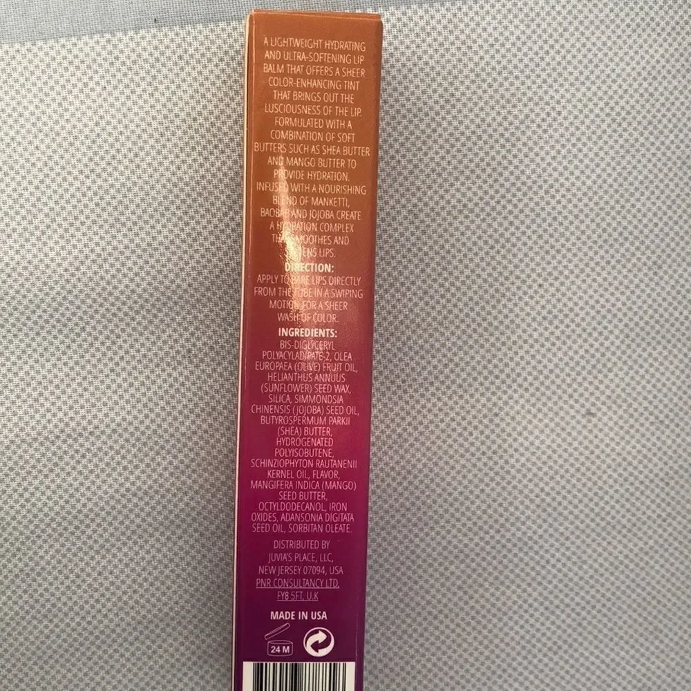 Juvia’s Place Nubian Nourishing Balm Caramel NIB